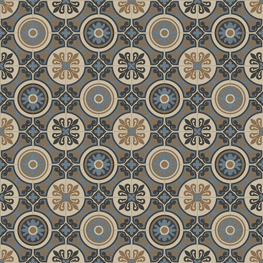 Lisbon Baroque Abstract Vinyl - Surefit CarpetsDoncaster