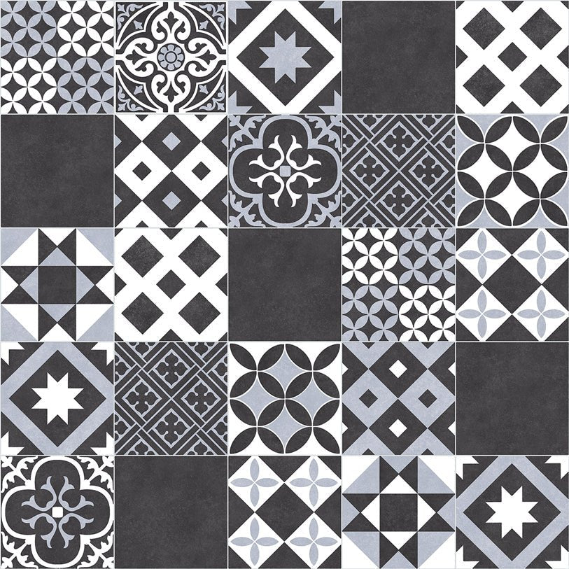 Baroque Amadora Tile Vinyl - Surefit CarpetsDoncaster