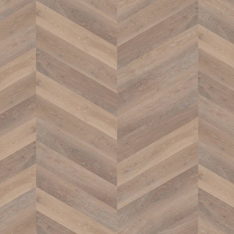 Karndean Kaleidoscope Apex LVT flooring plank showing intricate geometric pattern in warm wood tones, designed for durable, stylish interiors.