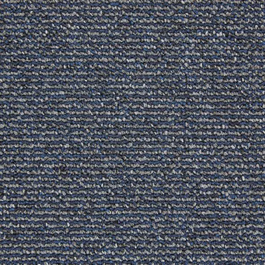 JHS Carpets Rimini Stripe Carpet Tile Nightshade