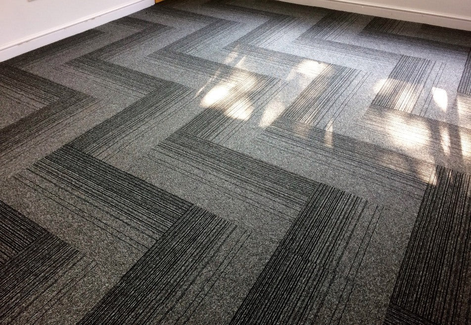 Burmatex Carpet Tile Installation - Surefit Carpets