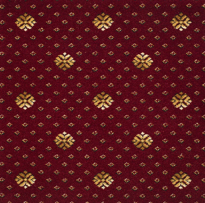 Brintons Royal Marquis Collection Royal Flake Burgundy Red 1/50345