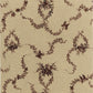 Brintons Classic Florals Nouveau Toile Papillon Red 1/50364