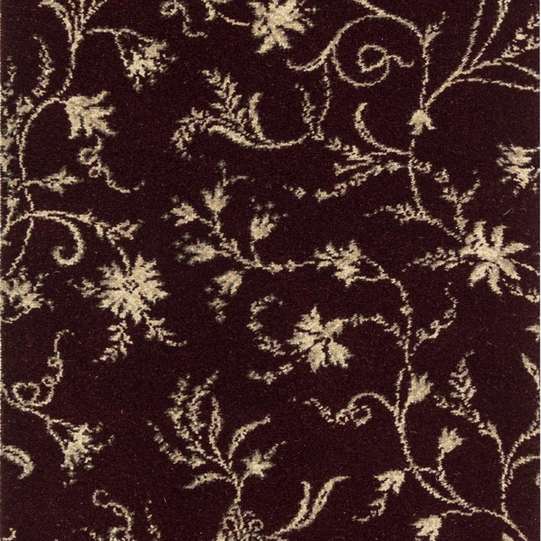 Brintons Classic Florals Nouveau Parterre Red 1/50366