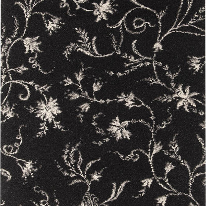 Brintons Classic Florals Nouveau Parterre Charcoal 10/50366