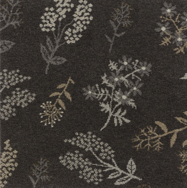 Brintons Purely Natural Flora and Fauna Wild Flower Graphite 10/50387