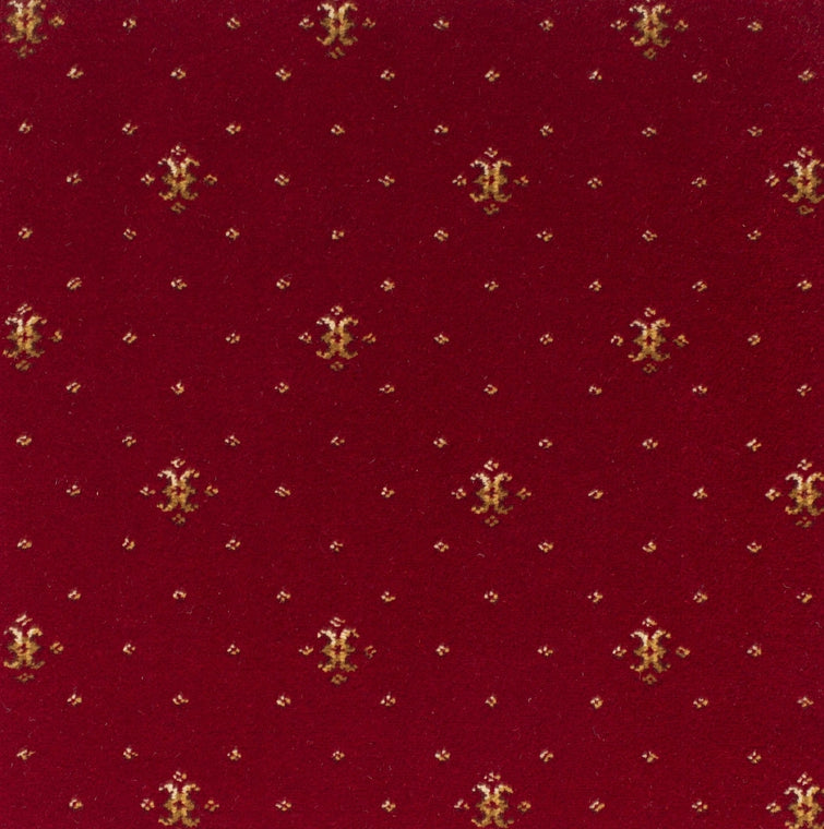Brintons Royal Marquis Collection Royal Coronet Regal Red 11/50347