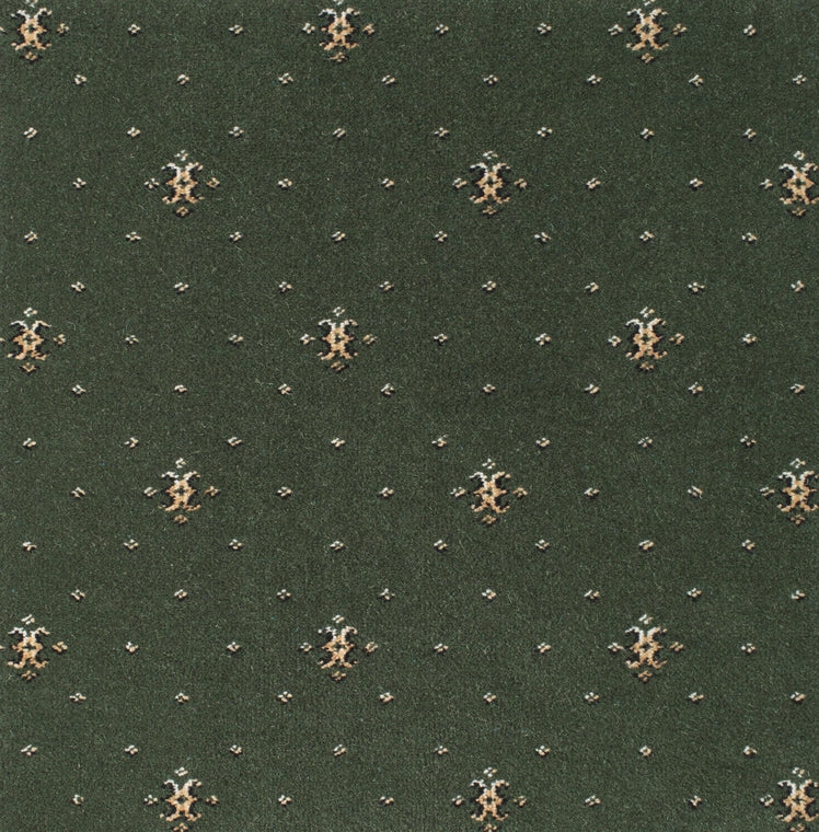 Brintons Royal Marquis Collection Royal Coronet Hunter Green 14/50347