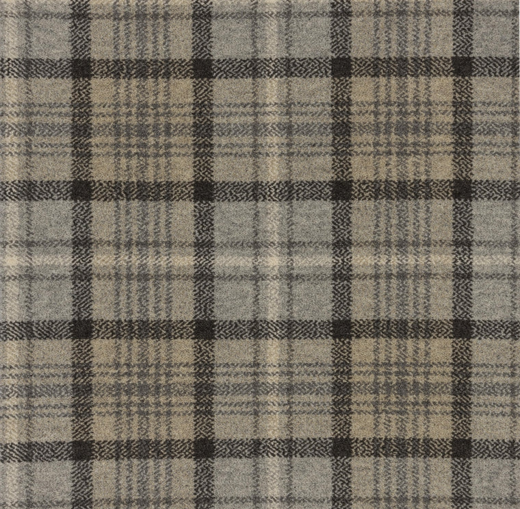 Brintons Purely Natural Plaids Maclennan Grey 2/50422