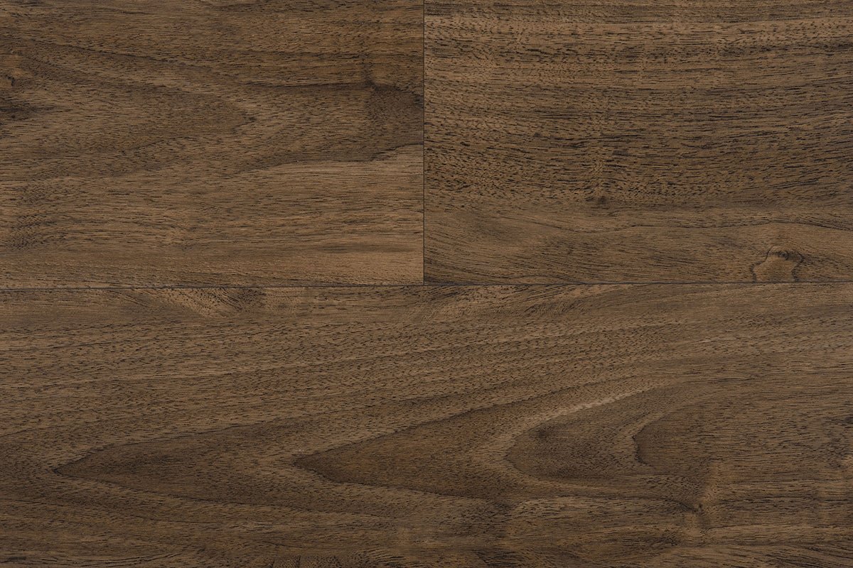 HFLOR DecoTile 30 Plank LVT flooring with wood grain texture in a warm, natural finish, showcasing the plank pattern and surface detail.