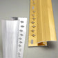 Surefit Carpets Zig Zag Carpet Trim door bar, durable and flexible seam protector for flooring transitions