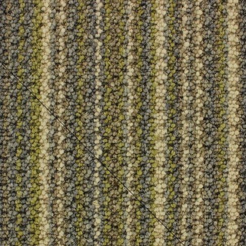 Telenzo Barbican carpet with intricate geometric pattern in neutral tones, suitable for modern living room or bedroom flooring.