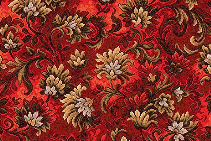 Ulster Glenavy Floral Axminster Carpet featuring intricate floral patterns in vibrant colors on a plush woven surface.