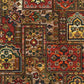 Ulster Glenavy Abstract Axminster Carpet showing a vibrant, geometric pattern in rich colors for a stylish home flooring option