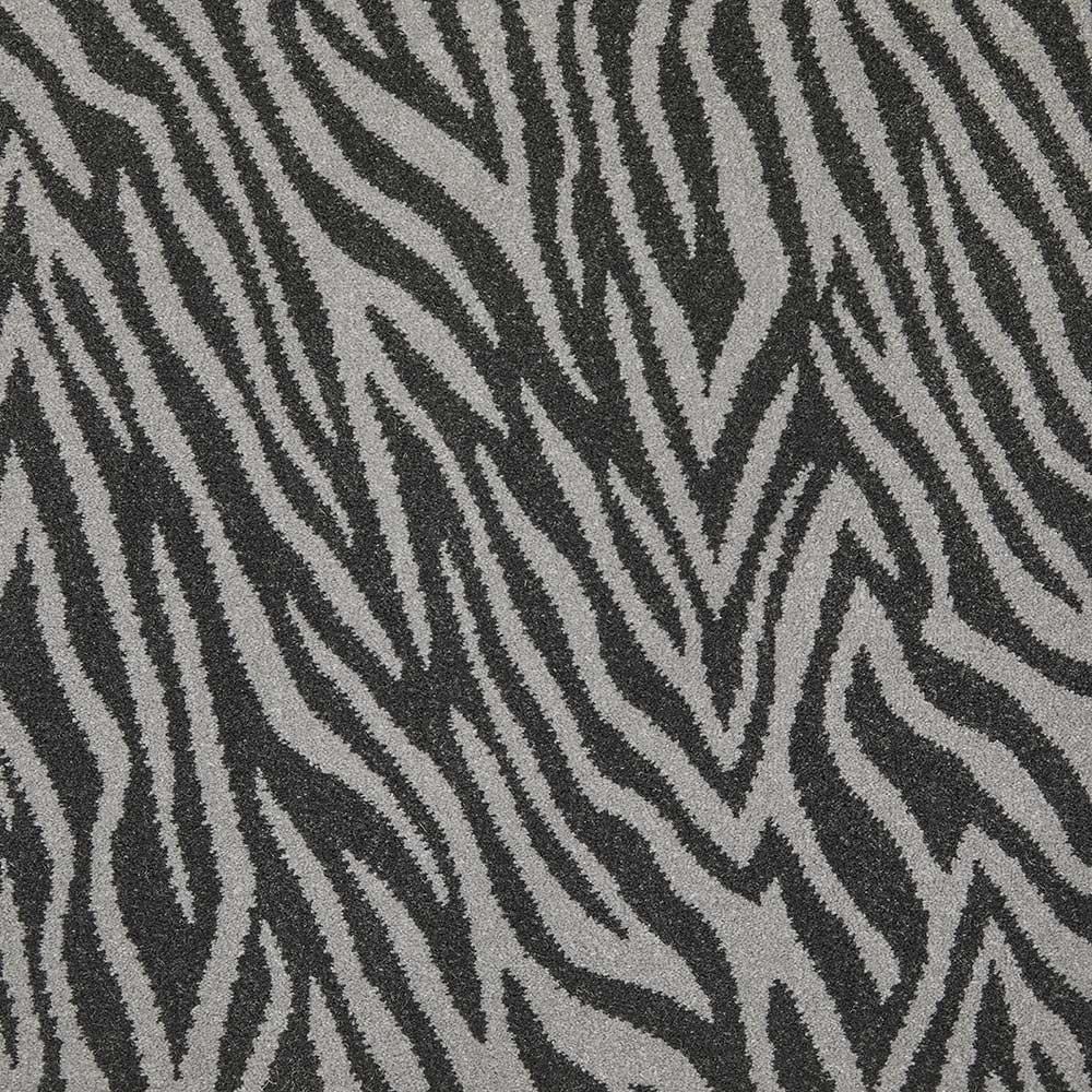 Fells Carpets Wallace Wilton animal print carpet with a bold, colorful animal pattern on plush textile background.