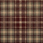 Fells Carpets Wallace Wilton plaid carpet with red, green, and beige checkered pattern on a plush surface.