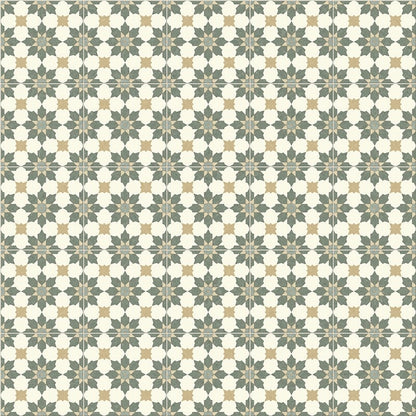 Lifestyle Floors Rubens Baroque Design vinyl flooring with intricate baroque pattern in warm tones, suitable for elegant interior spaces.