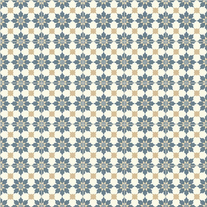 Lifestyle Floors Rubens Baroque Design vinyl flooring with intricate patterns in a warm wood tone, ideal for stylish interior spaces.