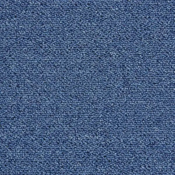 JHS Carpets Rimini Tile Loop Pile Carpet Tiles shown in a close-up, showcasing the textured loop pile surface and neutral color.