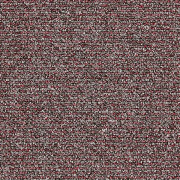 JHS Carpets Rimini Stripe Loop Pile Carpet Tiles with blue and beige striped pattern, modern and textured flooring option