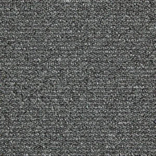 JHS Carpets Rimini Stripe Loop Pile Carpet Tiles in neutral tones, showing their textured, striped loop pile surface and modular design.