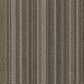Forbo Tessera Barcode carpet tiles with a geometric black and white pattern, suitable for commercial flooring.