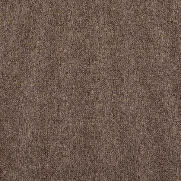 Marlings Burbury carpet tiles with a modern geometric pattern in neutral tones, suitable for office or home flooring.