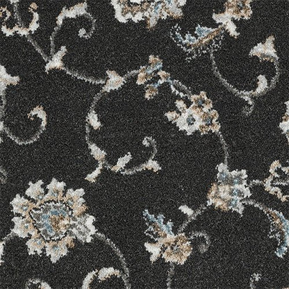 Chartwell Stainfree Wilton Carpet by Abingdon Flooring showcasing a plush, patterned wool carpet with rich, vibrant colors and intricate design.