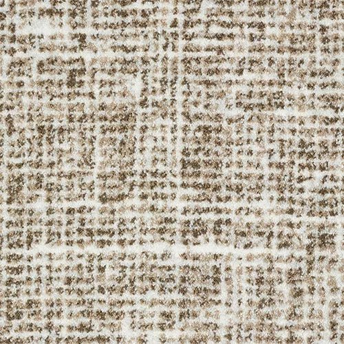 Abingdon Flooring Blenheim Stainfree Wilton carpet with intricate floral pattern in neutral tones, showcasing high-quality woven design.
