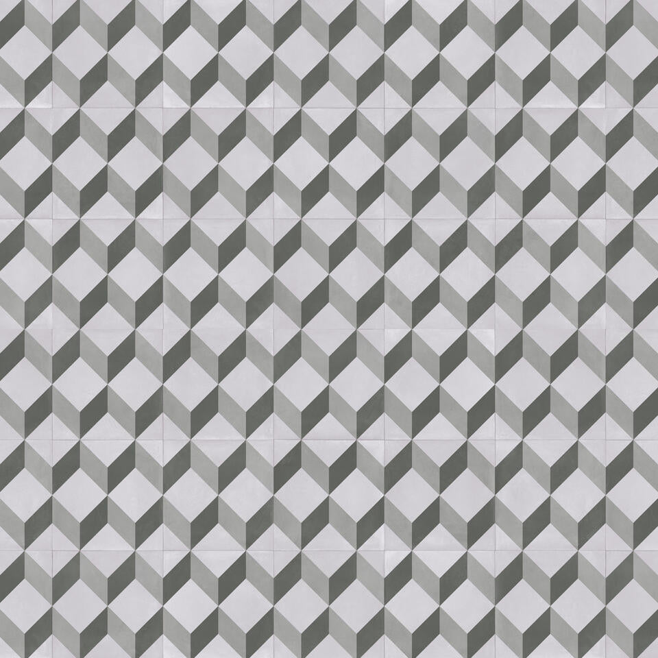 Townhouse Cube Tile Vinyl - Surefit CarpetsDoncaster