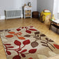 Oriental Weavers Portland Rug 1096M featuring a modern geometric pattern in neutral tones, suitable for living room or bedroom decor.