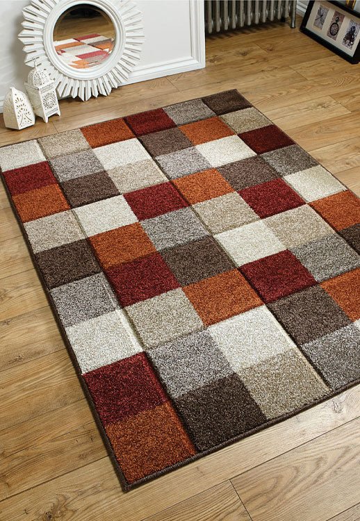 Oriental Weavers Portland Rug 1923X featuring a detailed geometric pattern in neutral tones.