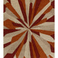 Oriental Weavers Portland Rug 3337E with geometric pattern in neutral tones, decorative rug for living room or bedroom.