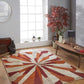 Oriental Weavers Portland Rug 3337E featuring intricate patterns and warm colors, ideal for living room or bedroom decor.
