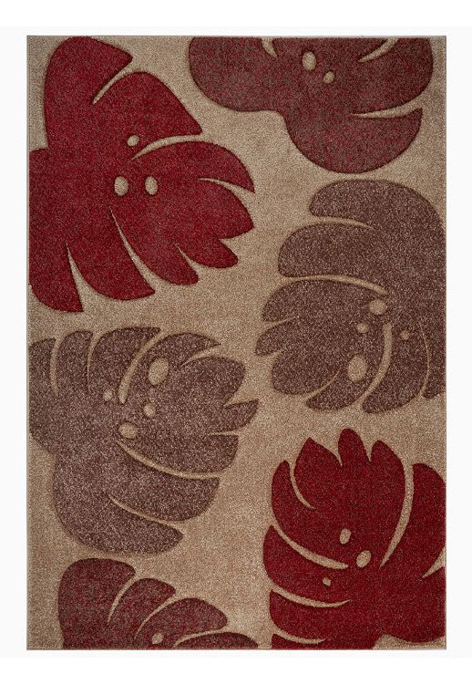 Oriental Weavers Portland Rug 7155Q with intricate geometric pattern in neutral tones, showcasing soft woven texture.
