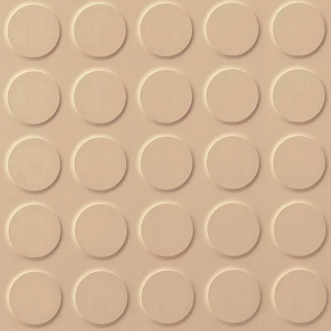 Polyflor SaarFloor Noppe Stud Rubber Flooring with textured surface and black color, designed for durable, slip-resistant flooring.