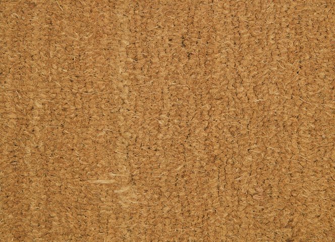 Natural coir entrance matting from Surefit Carpets with a textured, durable surface for outdoor entryway use.