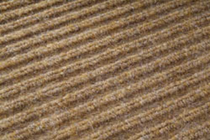 Ribbed entrance matting by Surefit Carpets with textured ribbed surface, ideal for durable indoor and outdoor entryways.
