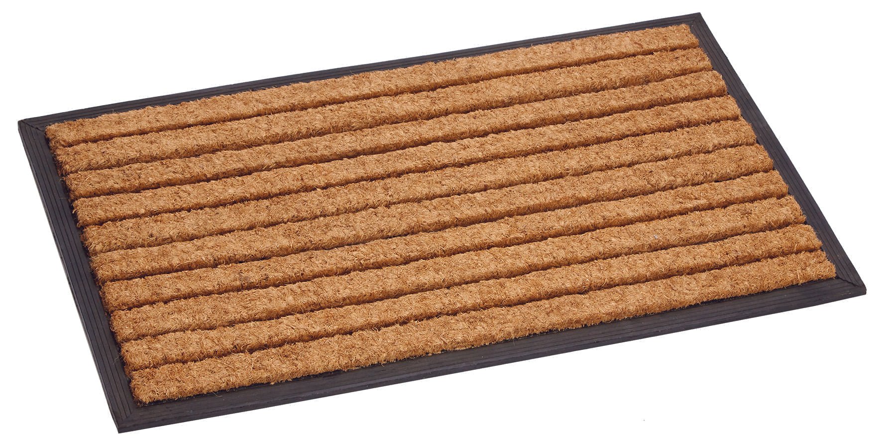 William Armes Tuffridge Door Mat with textured rubber backing and decorative design for indoor or outdoor entryways.