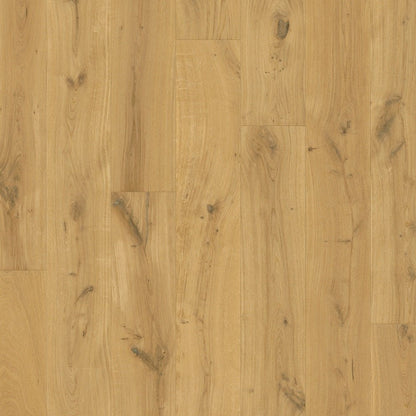 Quick-Step Massimo hard wood flooring planks with a rich, natural finish and textured surface for durable, stylish flooring.