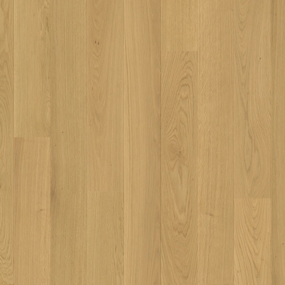 Quick-Step Amato hard wood flooring planks showcasing warm oak finish and smooth surface for elegant home interiors.
