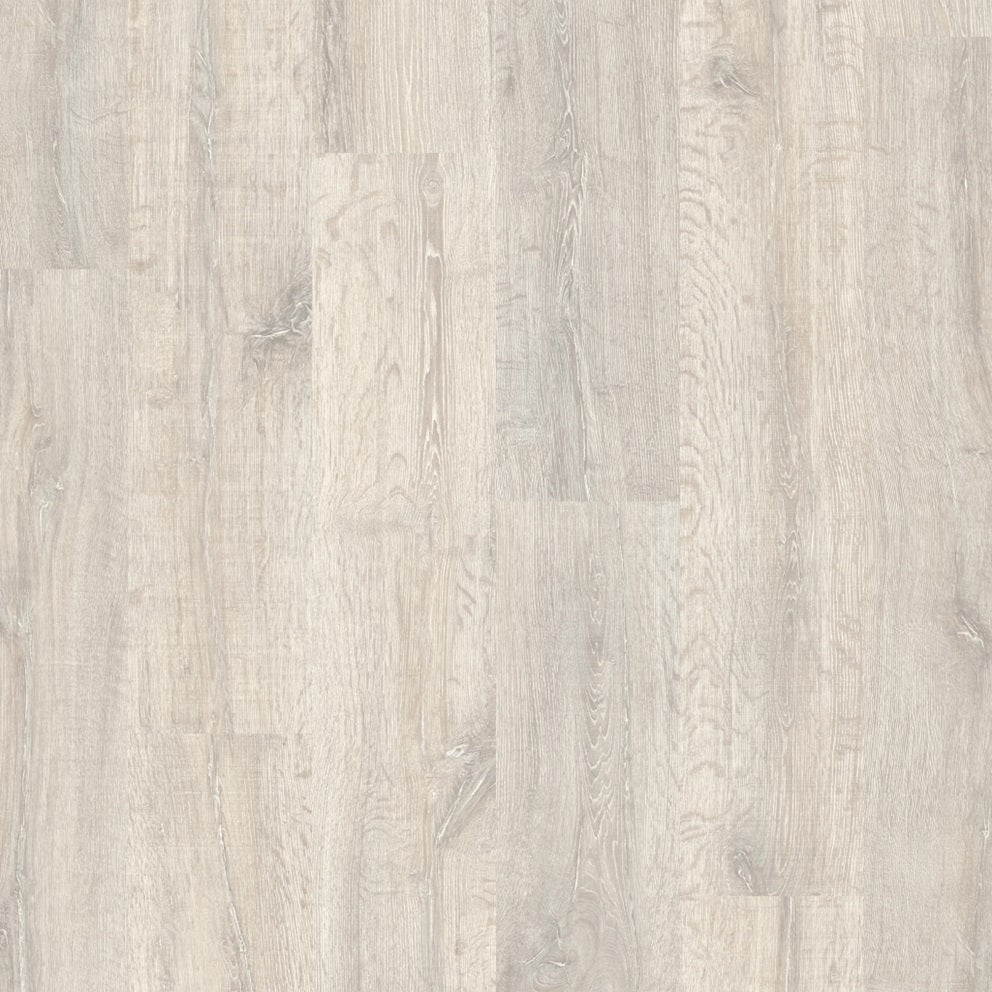 Quick-Step Classic laminate flooring with light wood grain finish, showcasing smooth, durable planks for home installation.