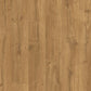 Quick-Step Impressive laminate flooring planks with a wood grain finish, showcasing the durable and stylish surface design.