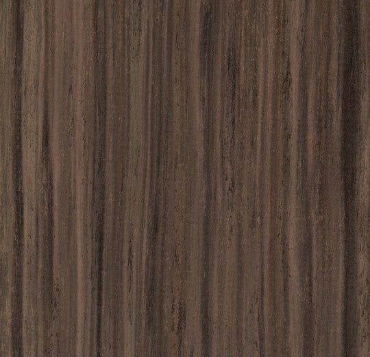 Marmoleum Linear Striato linoleum flooring by Forbo featuring a modern, linear design in earthy tones on a smooth surface.
