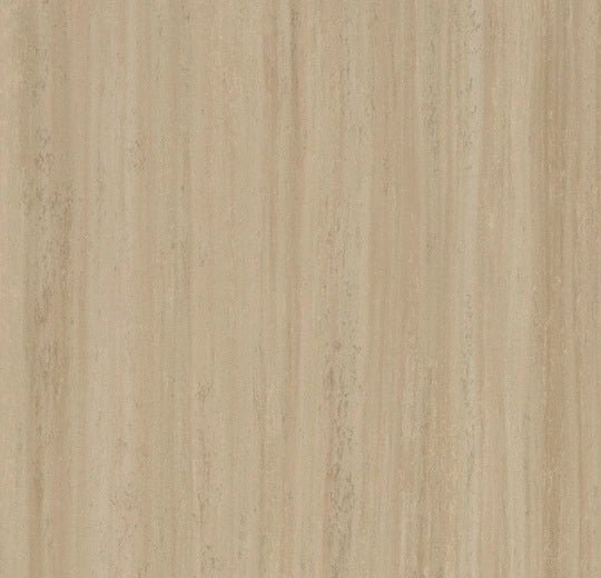 Marmoleum Linear Striato linoleum flooring by Forbo featuring a modern linear design in neutral tones.