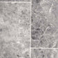 Surefit Carpets Trendtex Stone Tile Vinyl Flooring featuring realistic stone tile design for durable, stylish flooring.