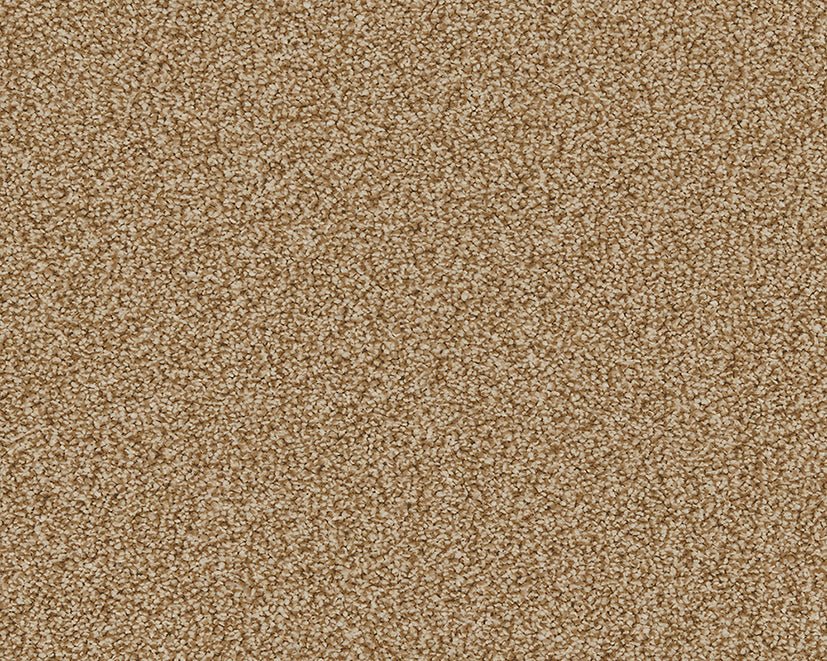 Stain-resistant Linwood carpet by Cormar Carpet Co, showing plush beige carpet with a textured surface and clean edges.