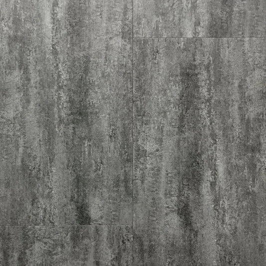 Spire Estyle Symphony Tile LVT flooring with a wood grain pattern in neutral tones, showcasing realistic textured surface.