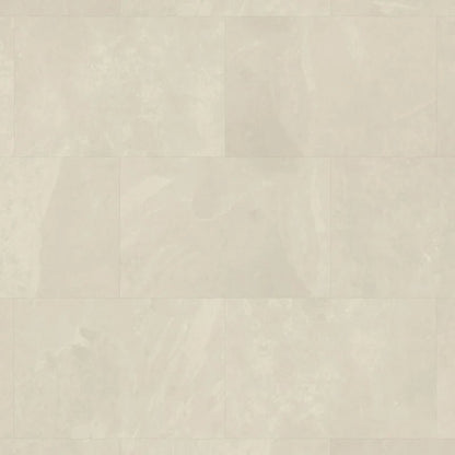 Karndean Knight Tile stone effect luxury vinyl tile flooring showcasing gray and beige stone pattern with textured finish.