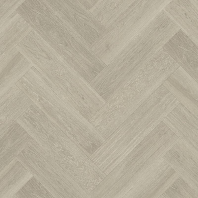 Karndean Van Gogh 28-inch plank parquet luxury vinyl tile, wood-like pattern, showcasing detailed texture and warm tones.